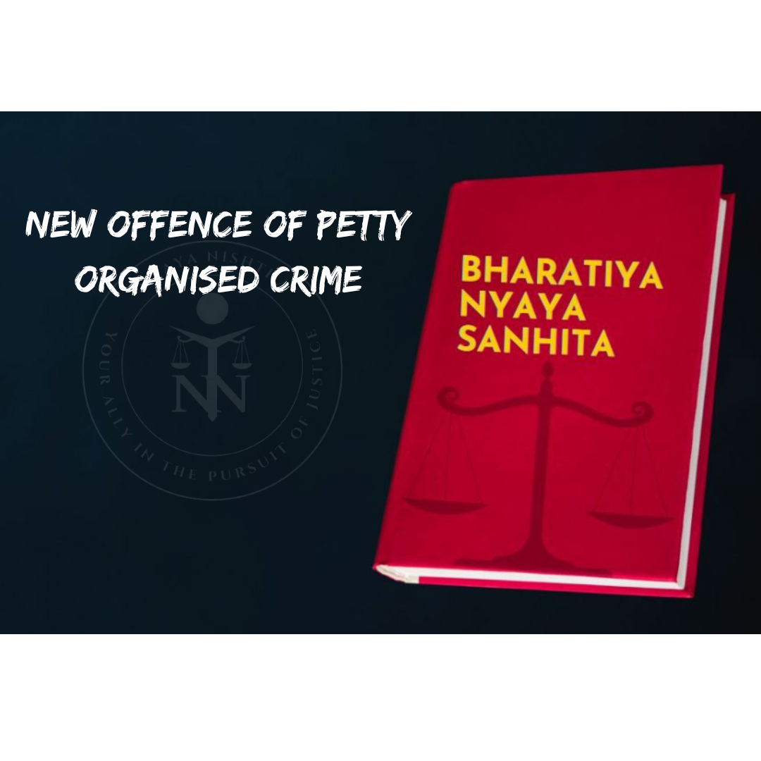 New Offence of Petty Organised Crime